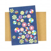Card – Round Blue